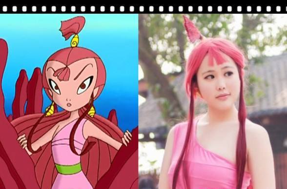 《哪吒传奇》真人cos,妲己还原高,石矶激起童年噩梦!