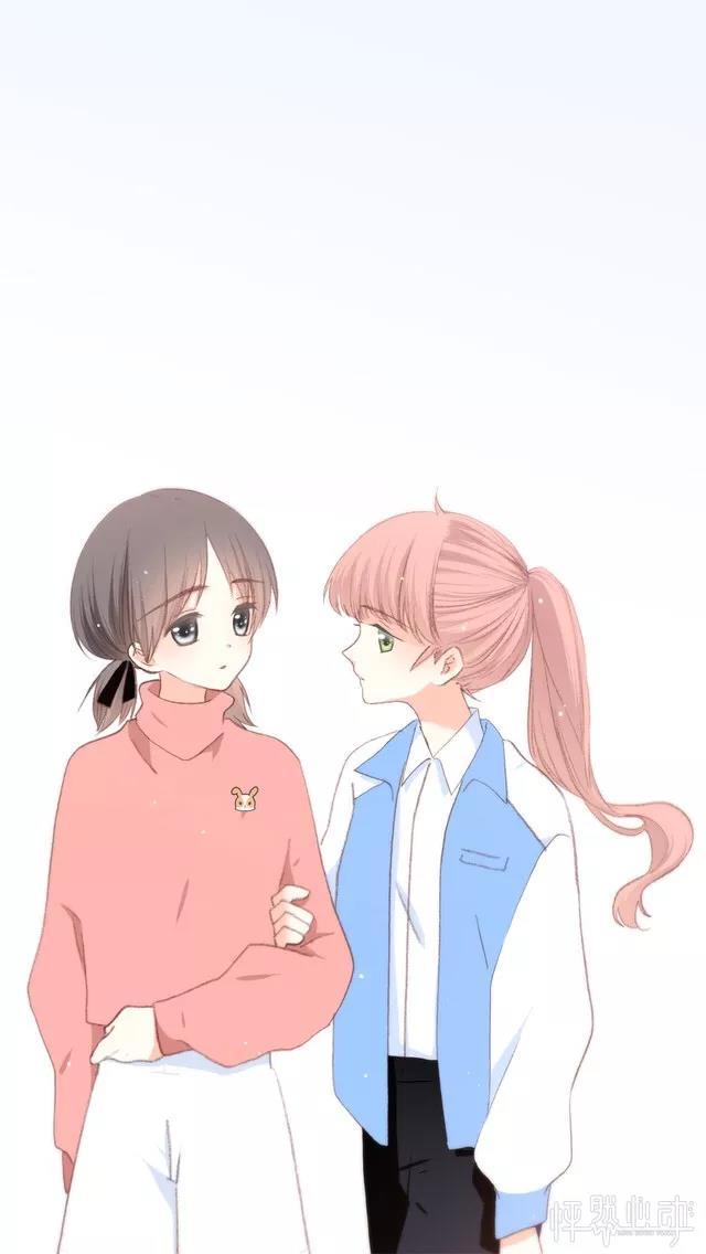 怦然心动漫画情侣头像和手机壁纸图片遇见你怦然心动