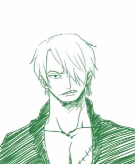 索隆在动画中的造型有点小平头的感觉,都说寸头是检验颜值的唯一标准