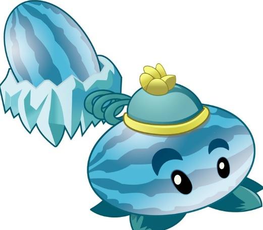 而且进阶后投射出来的冰瓜能够直接把僵尸冰冻,很好的将"玉米投手