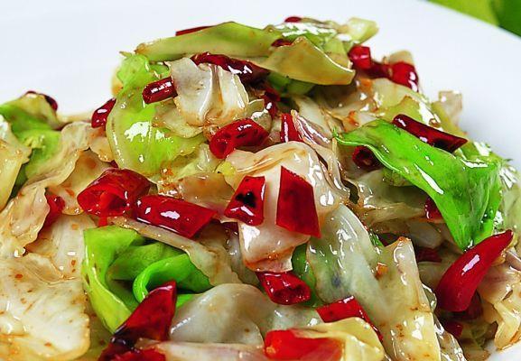 这道菜吃了大鱼和肉后很好吃,很清爽.