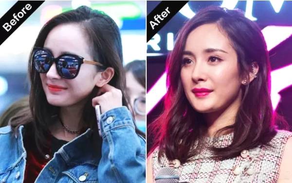 于是,她真的给自己剪了个头帘儿,不但遮住了光亮的脑门,掩盖了发量偏