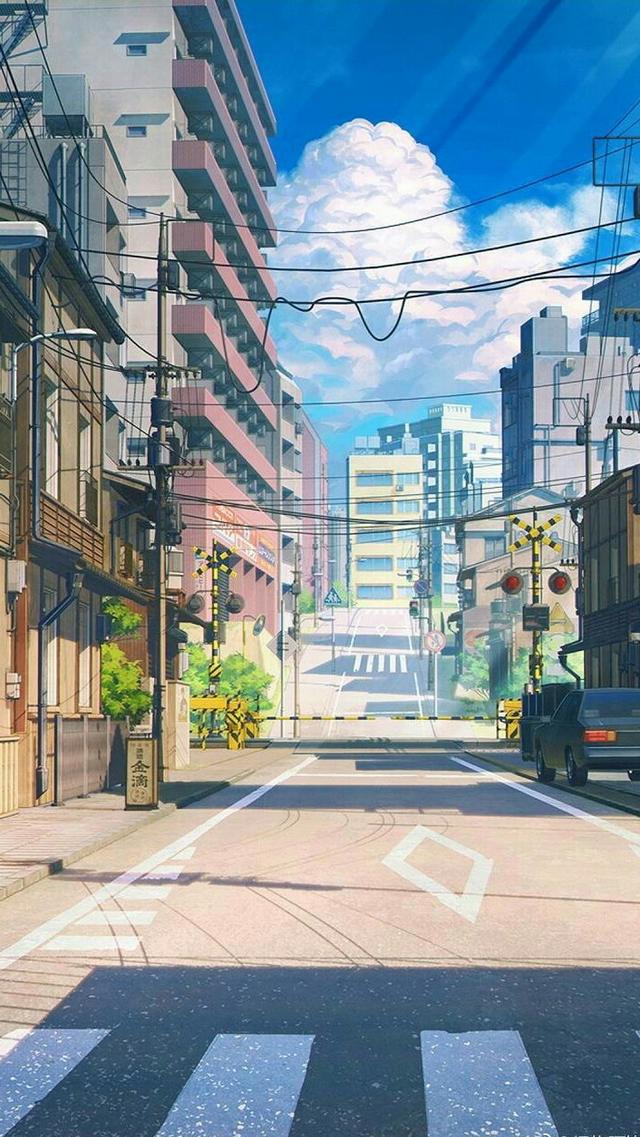 「动漫场景壁纸」我要在枕头下放一颗糖,让你做个甜甜的梦