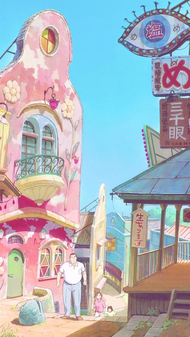 宫崎骏动漫原画场景精美壁纸小伙伴们快快收藏起来