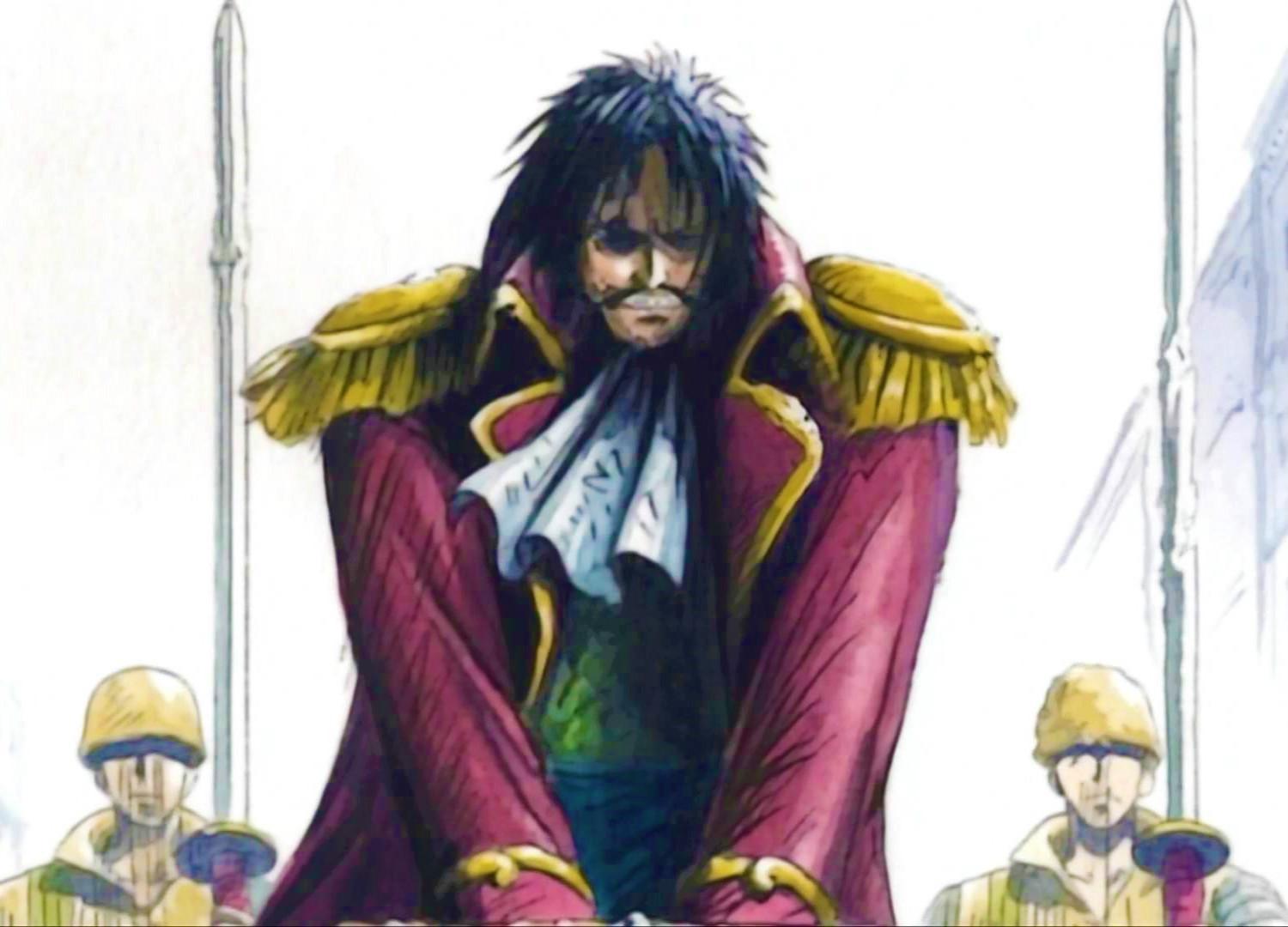 海贼王:罗杰被海军行刑,只有一个敌人想救他,龙旁观依然是个谜