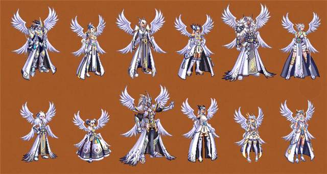 而且在这次更新中,纯白色天二加入了女圣职者这个职业,之前第二套天空