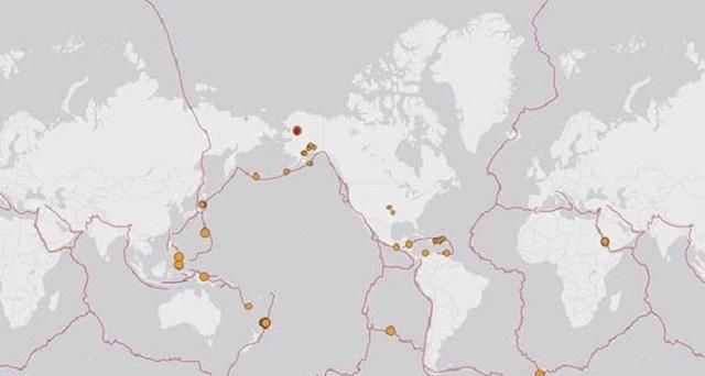 地震地图!新西兰昨日遭受强烈地震袭击,