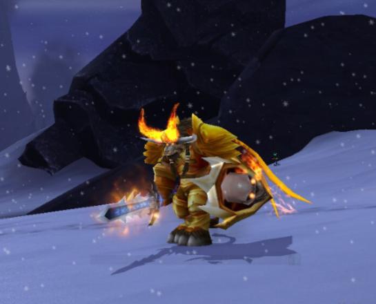 魔兽世界全新牛头战士板甲幻化推荐及调料包天堂向左战士向右