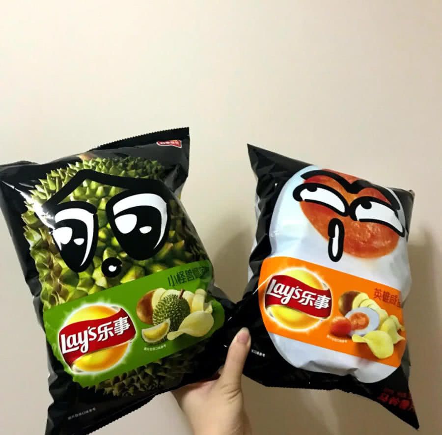美国的薯片叫乐视,韩国的薯片叫薯愿,中国的就厉害了叫"你猜"