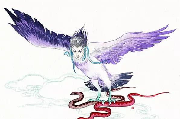 中国海神的前世今生:从人面鸟身的半人兽到四海龙王