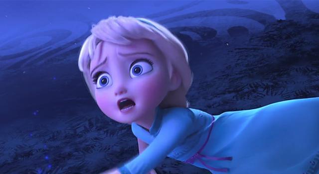 迪士尼公主艾莎和安娜在冰雪奇缘2中齐换发型,艾莎沦落孤岛?