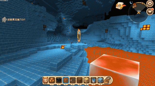 迷你世界大神5秒意外造出海洋传送门地府变冰雪世界