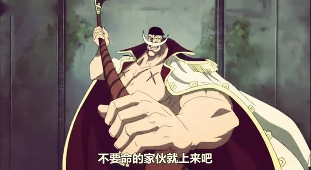 白胡子使用的武器是薙刀,看起来特别的霸气十足,有点像关二爷的青龙