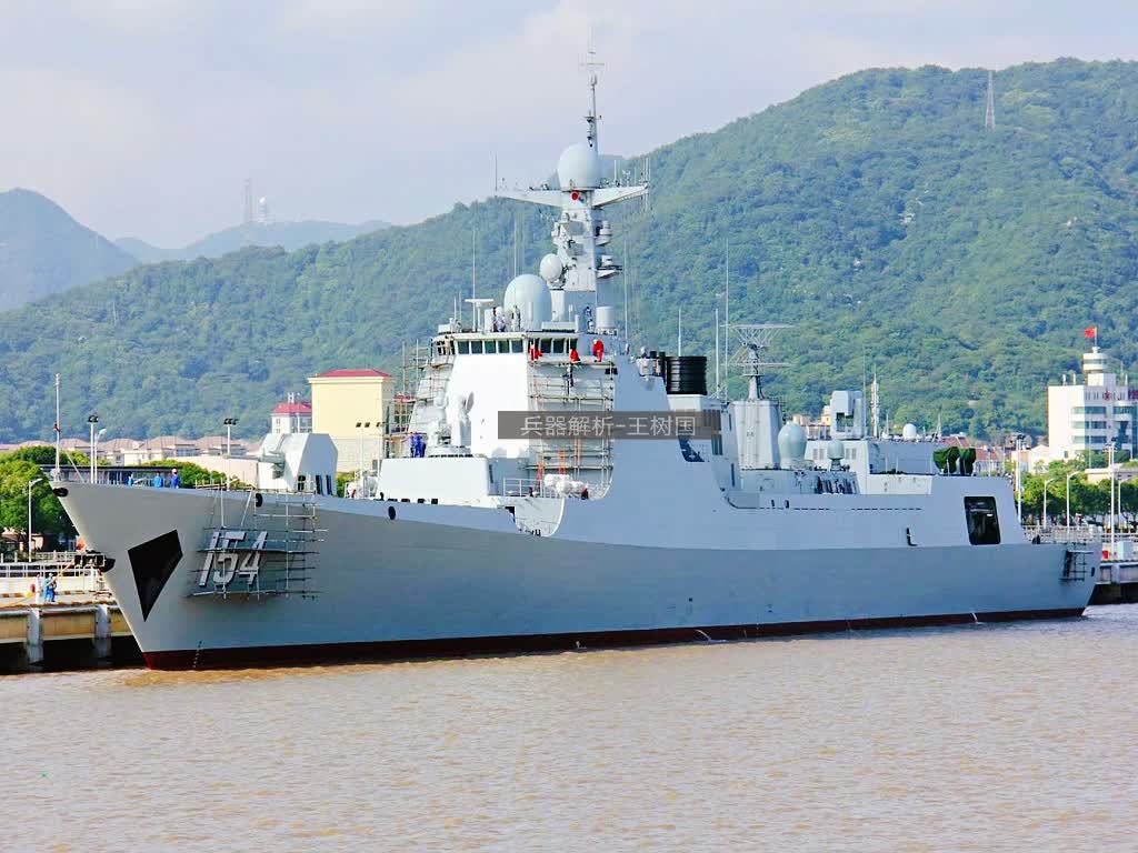 中国055驱逐舰将参加国际阅舰式!052d功不可没,双航母亮相在即