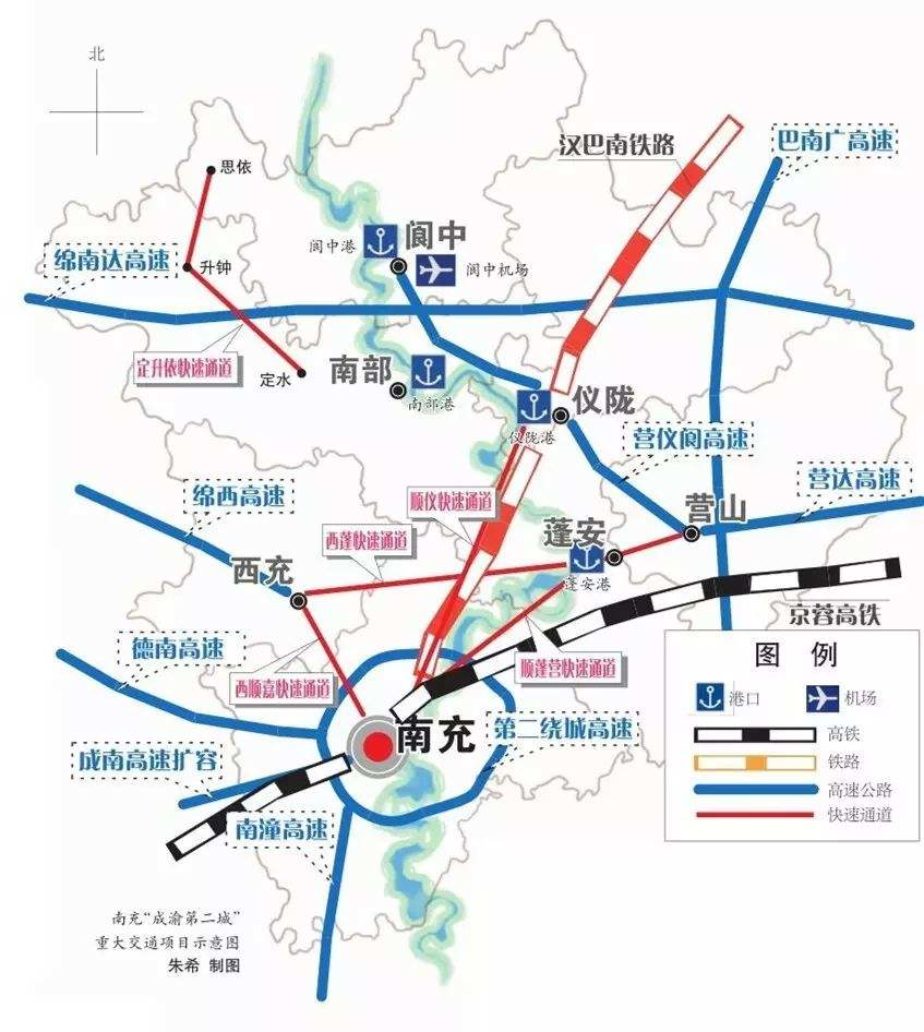 重磅!川东北拟建高速公路项目20个,渠江,嘉陵江有望复航!