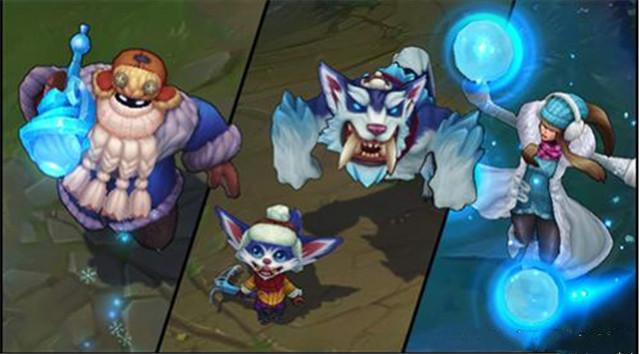 虽然冰雪限定品质还算精良但也仅限于以雪默丁格为分界线的后续皮肤