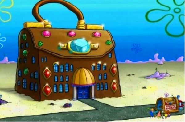 海绵宝宝:颜值最高的五个房子,一个清新小木屋,一个豪华别墅