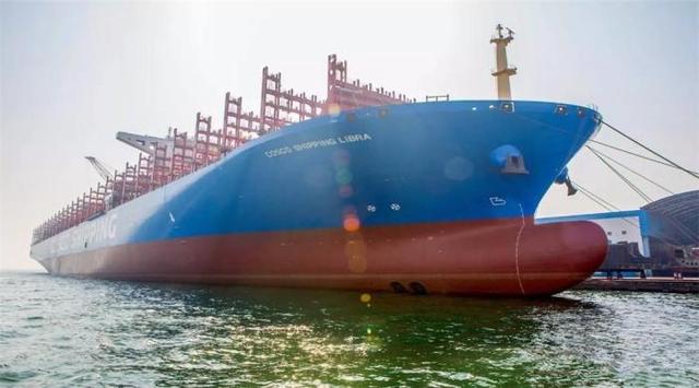 国产16万吨巨轮驶向美国,整条河被直接堵住,美英:这怎么可能!