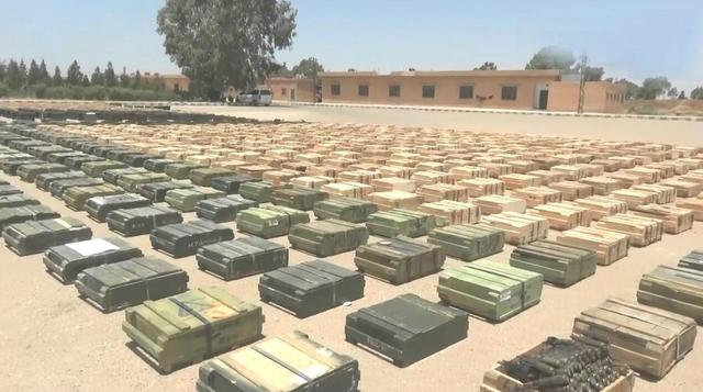 叙首都发现大型军火库,距总统府仅5公里,美制武器堆积如山