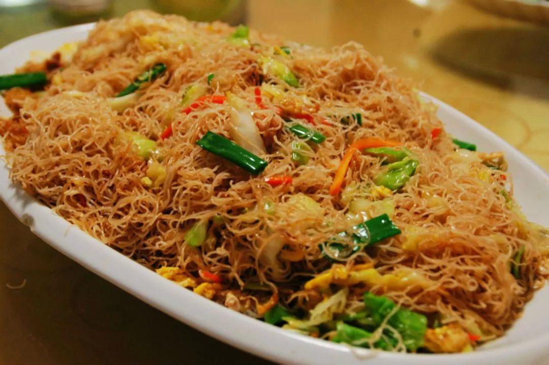 炒米面  海鲜香味也可以是炒出来的