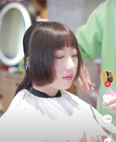 发型到底有多重要?小姐姐公主切瞬间变女王,网友:恋爱的感觉!