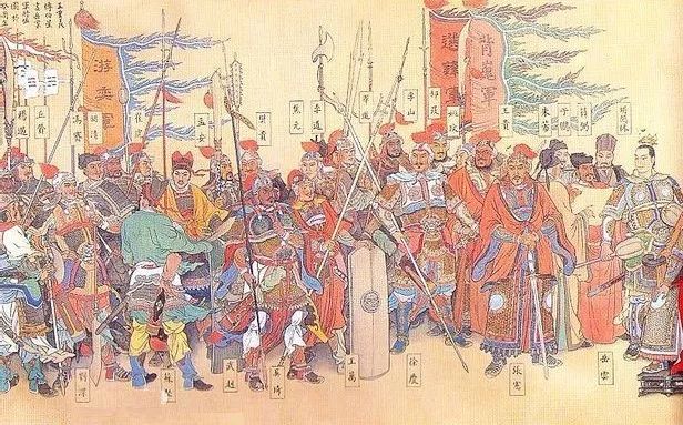 岳飞作为南宋绍兴年间的 "三大将"之一,他的部下很多,岳家军里就能数