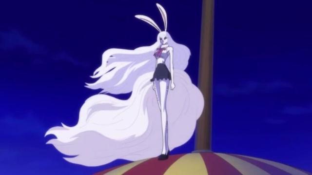 海贼王小兔子太美了变身月狮还那么性感连娜美都忍不住赞叹