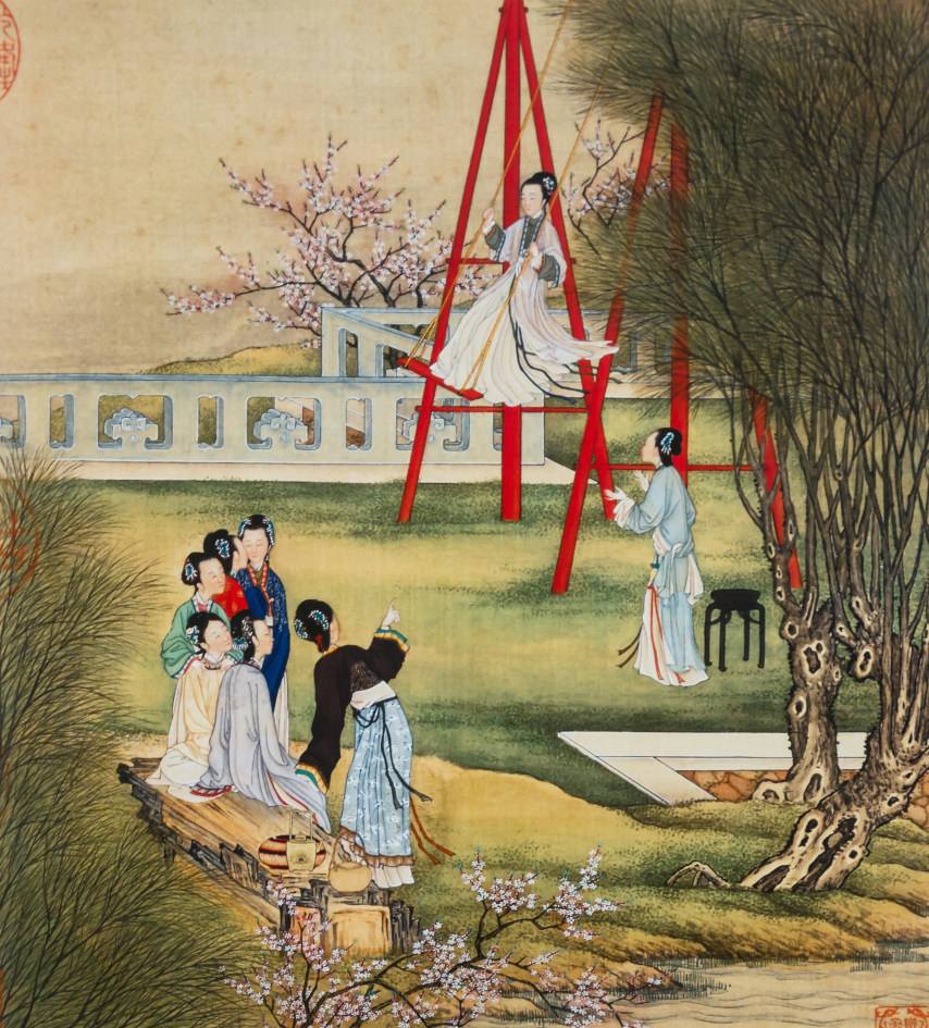 这些激烈的运动,原来古代的美女们经常玩