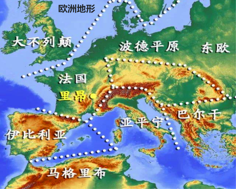 扼守大西洋跟地中海的直布罗陀海峡,直布罗陀海峡因为独特的地理位置