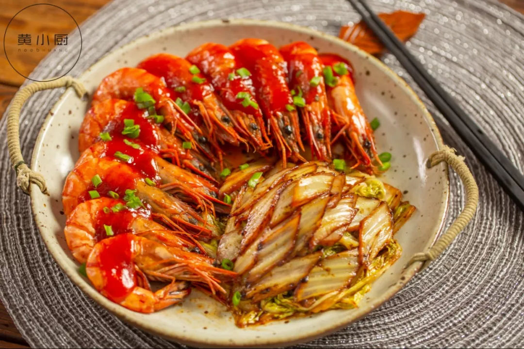 大虾烧白菜,这就是米饭杀手啊!