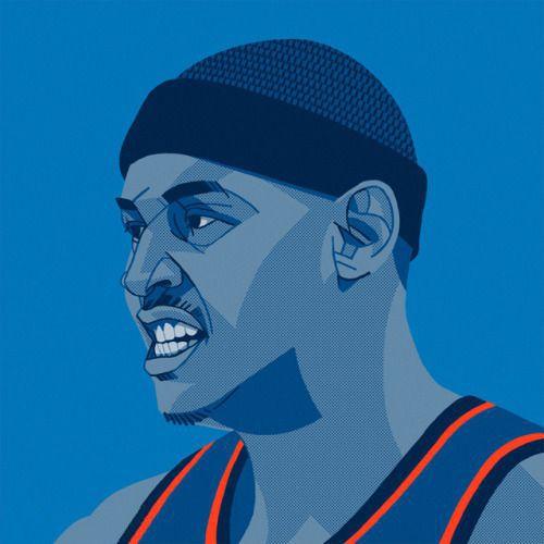 组图:nba球星的漫画头像,詹皇似钢铁,科比眼神坚毅,库里呆萌