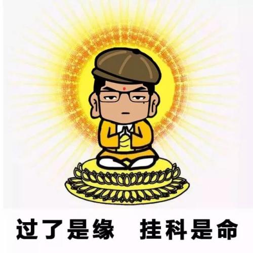 佛系学生考试过了是缘挂科是命