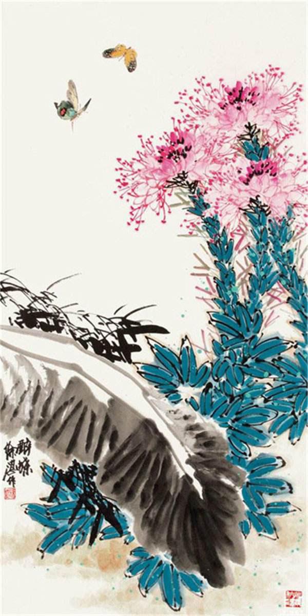 国礼艺术大师徐湛中国画作品欣赏