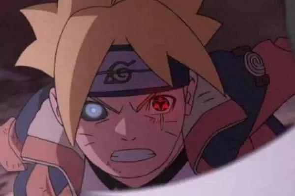 鸣人绷带意外裂开,封印的木遁瞬间失控,不料博人净眼给吞噬吸收