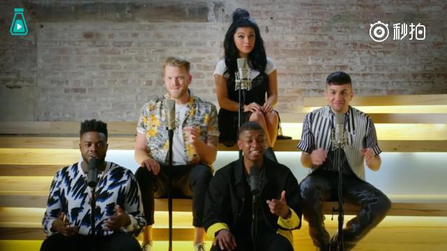 阿卡贝拉乐团pentatonix表演大串烧 手机新浪网