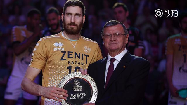 【2018男排欧冠 mvp:马克西姆-米哈伊洛夫(mikhailov.