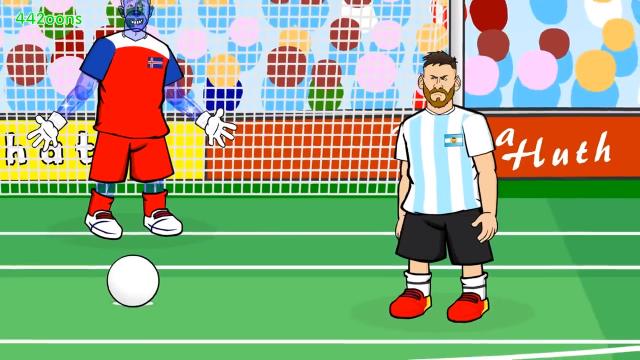 【动画恶搞梅西失点】俄罗斯世界杯昨晚梅西点