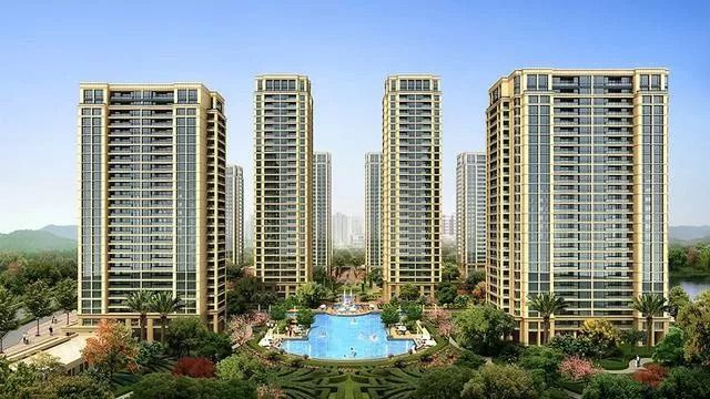 大滩有绍兴天下,白鹭金滩等豪宅压阵;镜湖的百合花园,金色家园,如今也