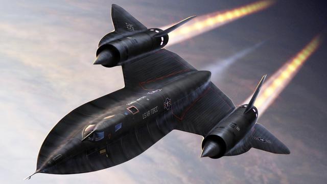 美军sr-71黑鸟侦察机到底有多强?躲过4000多枚导弹的追击