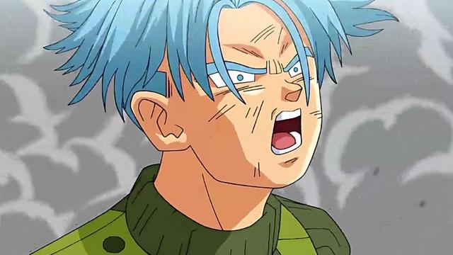 龙珠超大特兰克斯不是贝吉塔亲生的吗下手真狠啊看着都痛