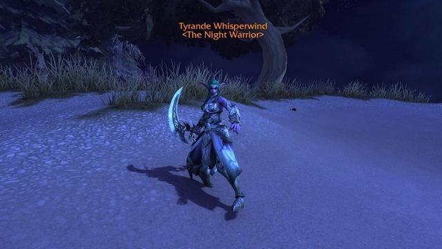 新职业?新外观?泰兰德化身"暗夜勇士" 黑眸精灵出场