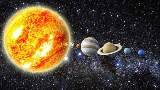 太阳系中有很多天体,不比较一下,真不知道太阳地位不可挑战|太阳系|大