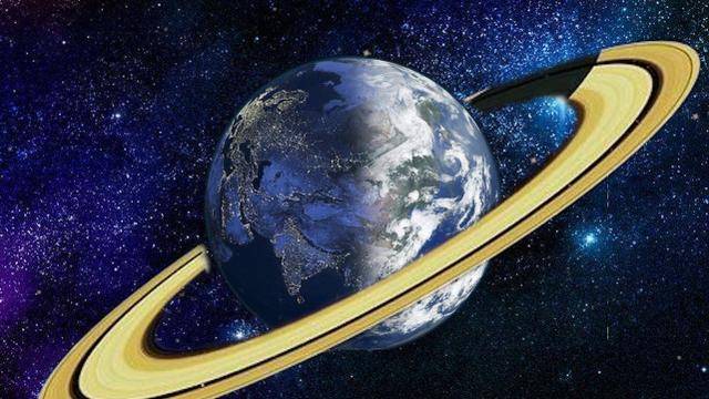 美丽的行星光环,为什么地球没有?其实地球以前也有过,长这样!