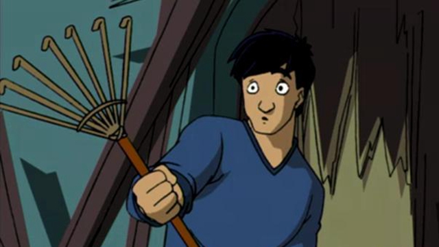 成龙历险记:"龙叔最尬"的5个武器,一个农村"屎耙",味道大