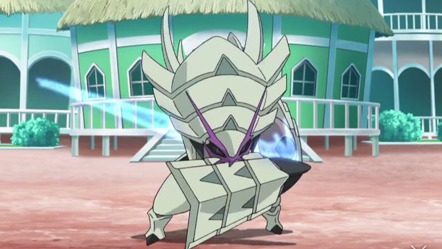 神奇宝贝日月篇具甲武者圈粉小智坐稳逆属性大师