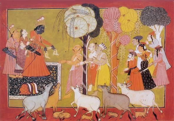 细密画四大文明古国之一印度绘画艺术的结晶