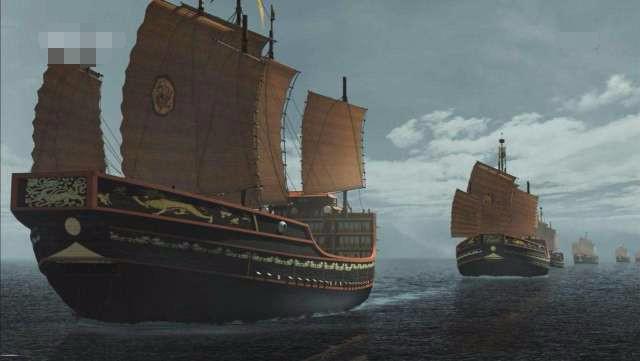 男子造巨船出征,遭敌军放火,掉水里淹死