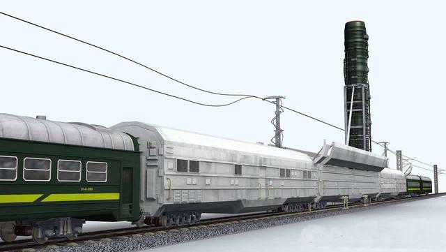 前苏联末日列车一次齐射数百枚核弹头