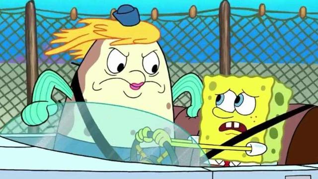 惊为天人,但海绵宝宝成虎她为"泡芙夫人",蟹老板非常失望,因为这意味