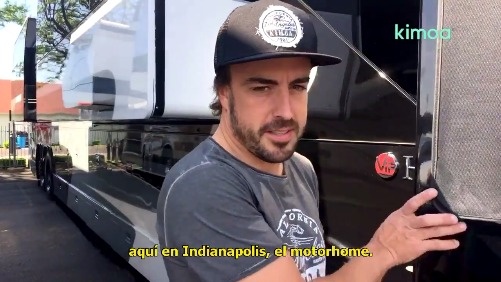 视频-阿隆索INDY日记第一天